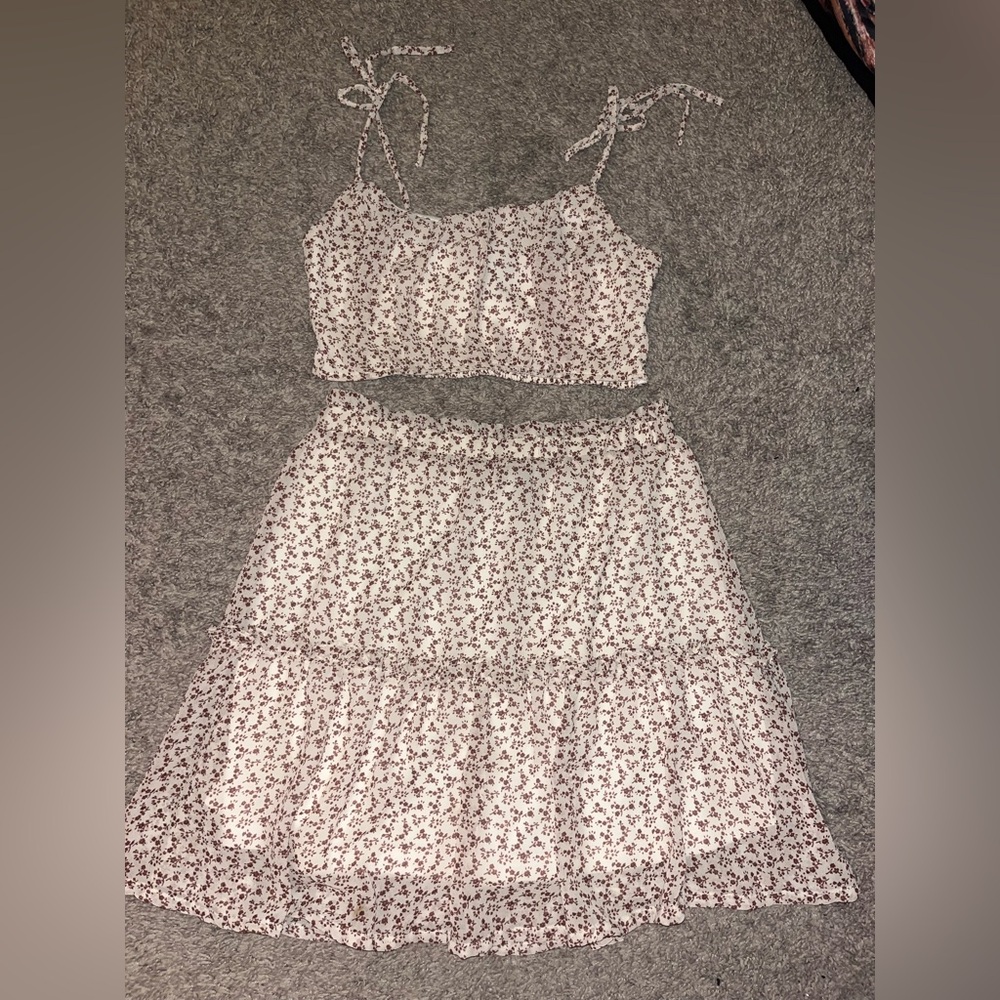 Floral matching set